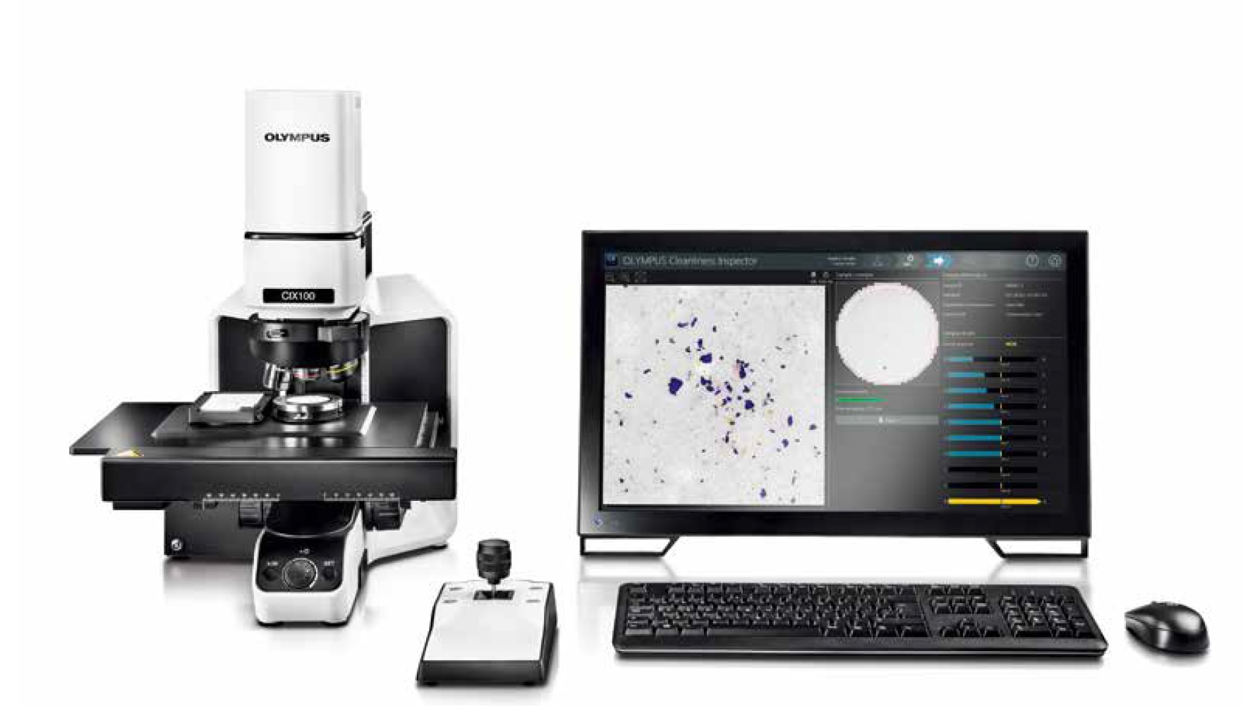 Microscope Cix100 oil analysis